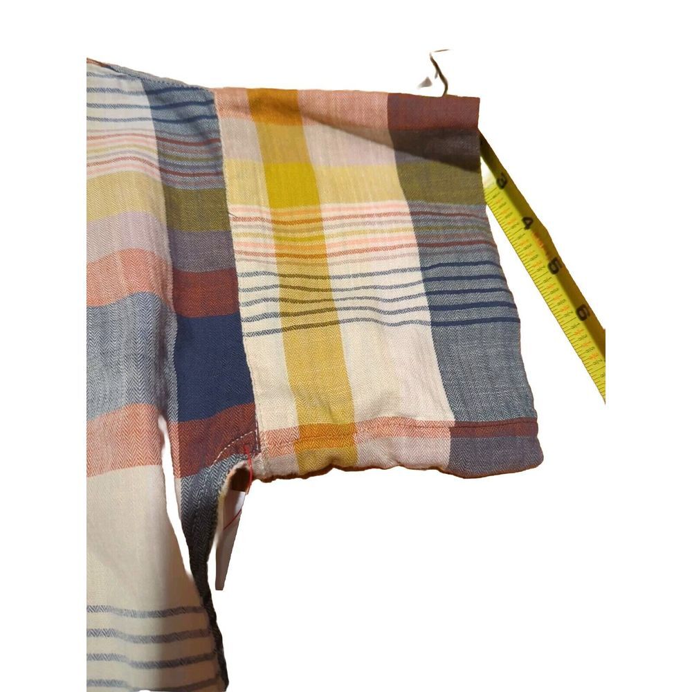 youth carhartt button short sleeve‎ plaid print short sleeve, xl, multi color - Picture 7 of 16